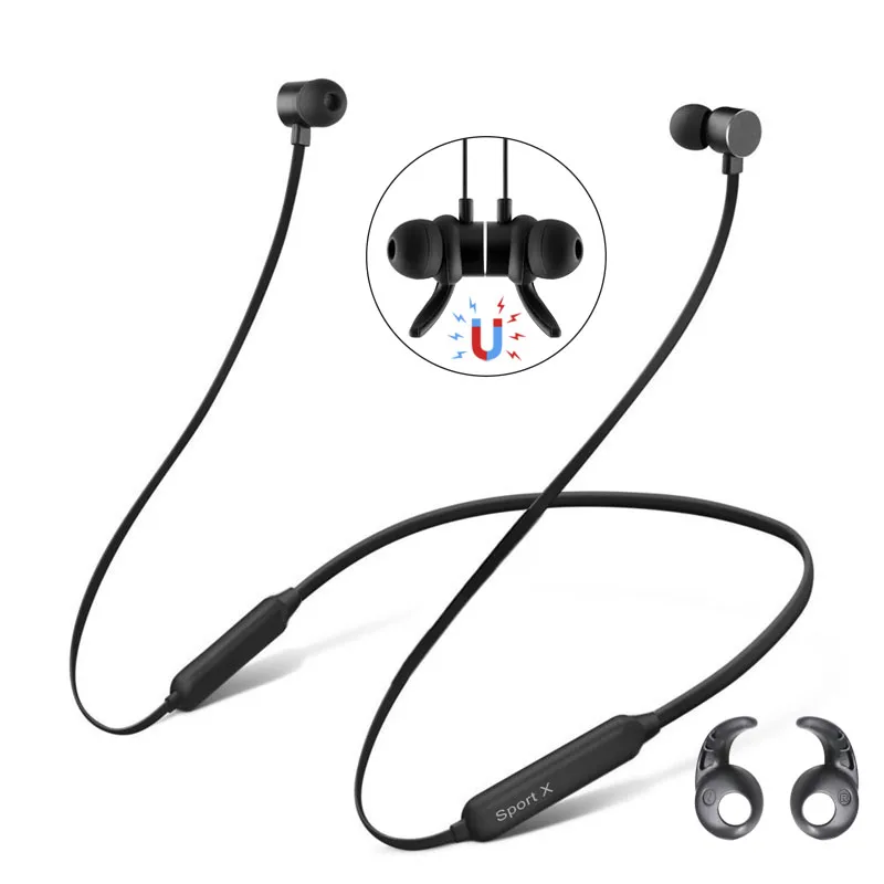 

Sweatproof Sport Earphone Bluetooth Wireless Headphones Magnetic Earphones With Microphone Headset For TWS Samsung A50 Honor 8X