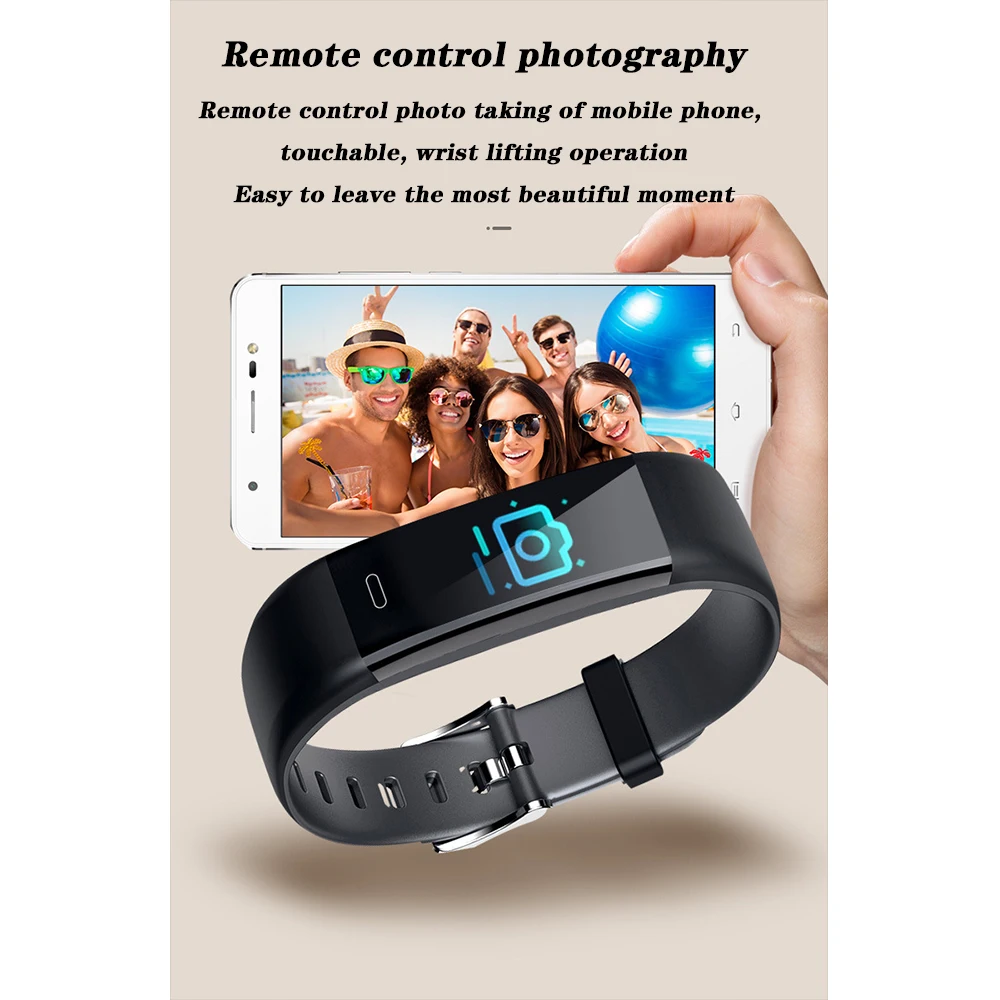 Y59 Смарт-часы браслет сердечный ритм кровяное давление SmartBand фитнес-трекер Браслет для Honor Band vs B80 умные часы
