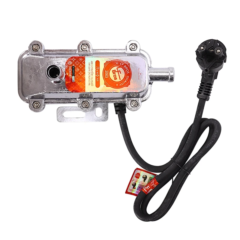 

NEW-Car Winter Preheater Water Tank Antifreeze Air Parking Heater 220V 2000W Aluminum Alloy Preheater for Cars Trucks EU Plug