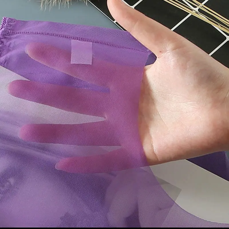 Sexy Men Mesh COCkRing G-string U Convex Pouch G-string Sheer See Through Sexy Thong Open Crotch Gay Wear Plus Size F8