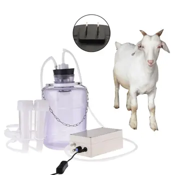 

Goat Milker Machine Electric Portable Cow Sheep Milking Machine Set Manual Pump One Teat Milker with Pulse Controller(for Sheep)