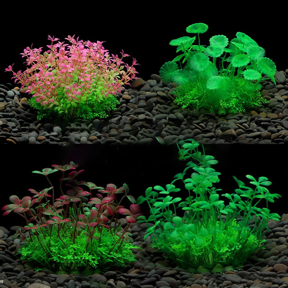 

Artificial Plants Aquarium Decor Water Weeds Ornament Plant Fish Tank Aquarium Grass Simulation Decoration Background