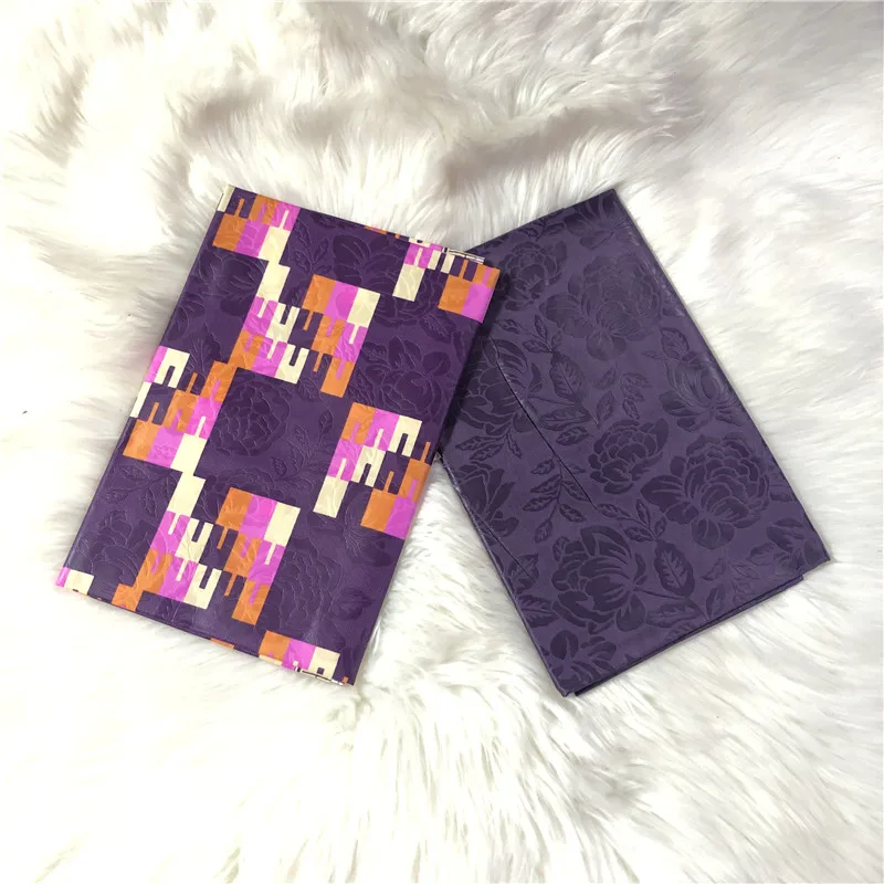 4 Ярда полиэфирная восковая ткань Анкары тиснение Chitenge Гана Kente с принтом