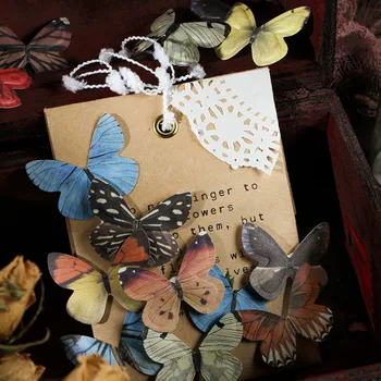 

100PCS/LOT Moon And Forest Vintage Decoration Paper Pack DIY Sealing Stickers Supplies 90mm*105mm