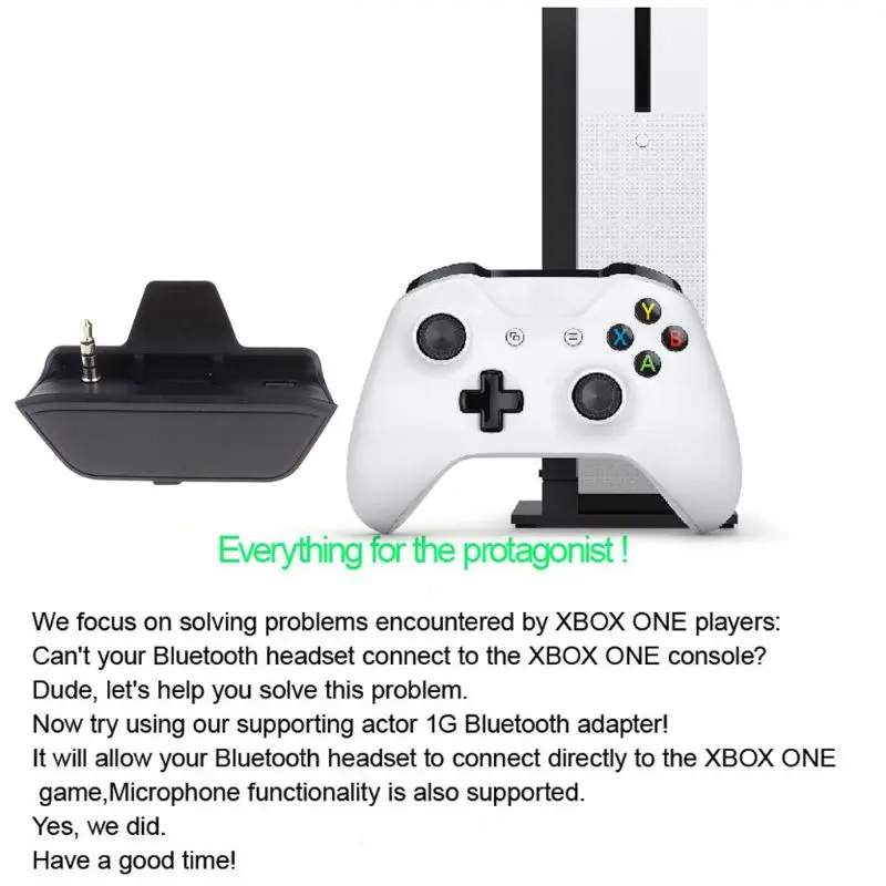 Адаптер для беспроводной Bluetooth гарнитуры 3 5 мм конвертер наушников XBox