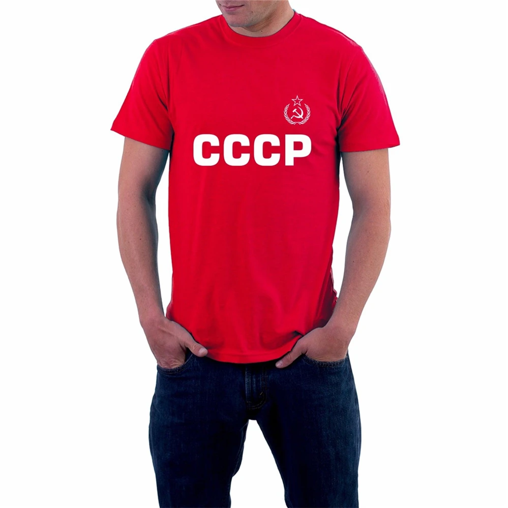 Camiseta Retro soviética de fútbol de Rusia para hombres y de con martillo y hoz del CCCP, camiseta socialista para jóvenes de edad|Camisetas| - AliExpress