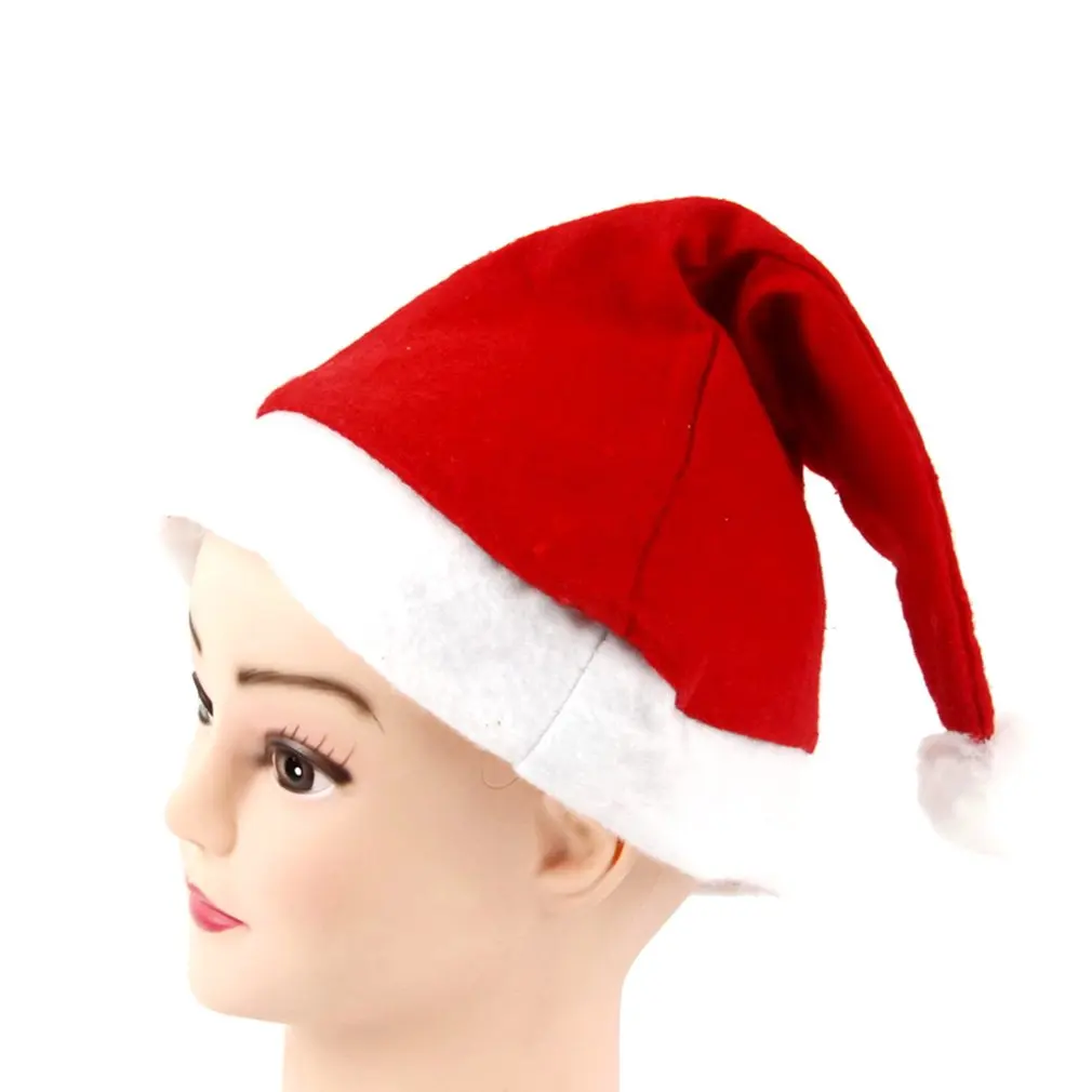 

Christmas Hat Ordinary Non-Woven Adult Children'S Hat Christmas Decorations Christmas Day Party Fashion