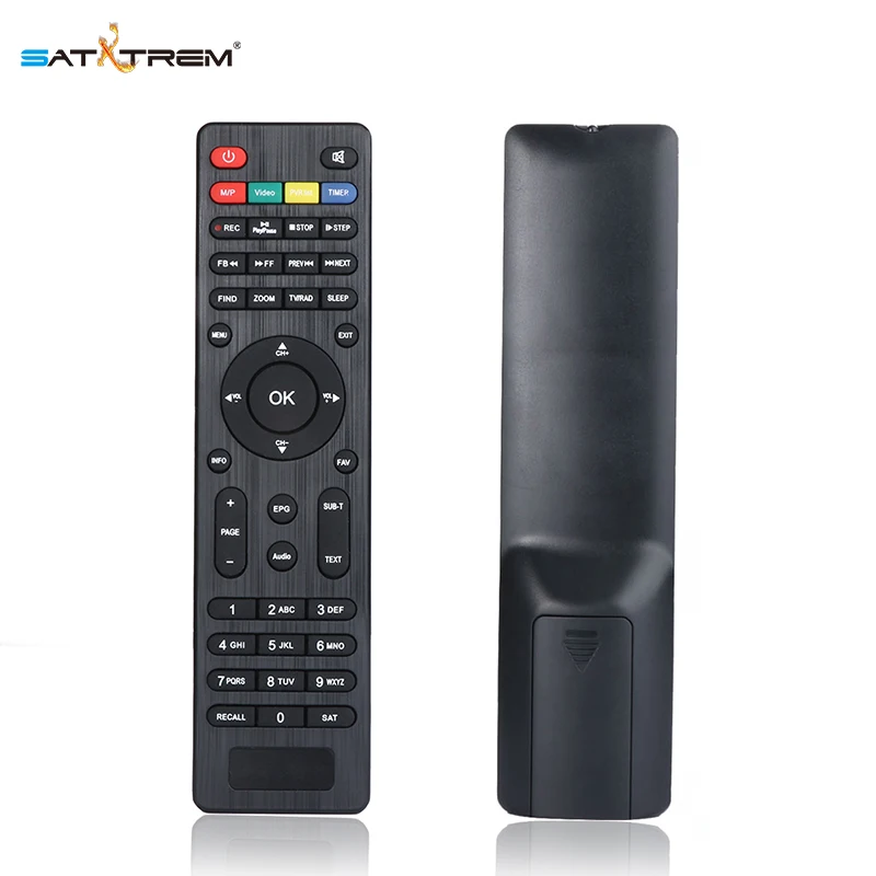 Satxtrem ИК пульт дистанционного управления для DVB T2 спутниковый ТВ приемник S2 Freesat V7