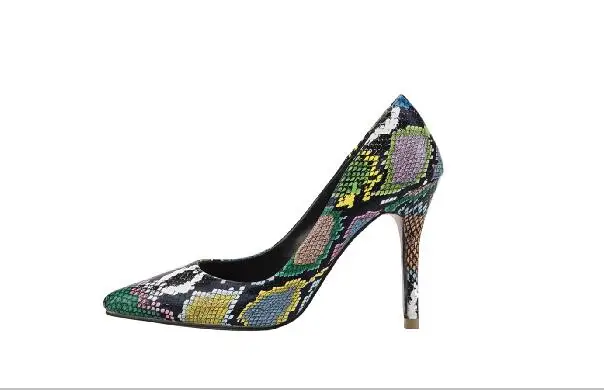 LLXF/Обувь для трансвеститов; zapatos mujer; Фетиш; тонкий каблук 9 см; женские свадебные туфли-лодочки; Свадебная обувь со змеиным принтом; обувь на шпильках в стиле панк;