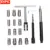 Инжектор Remover 17шт Дизельный Инжектор Seat & Cleaner Carbon Remover Seat Tools Cutter Фреза Набор Универсальный Автомобильный Набор Инструментов