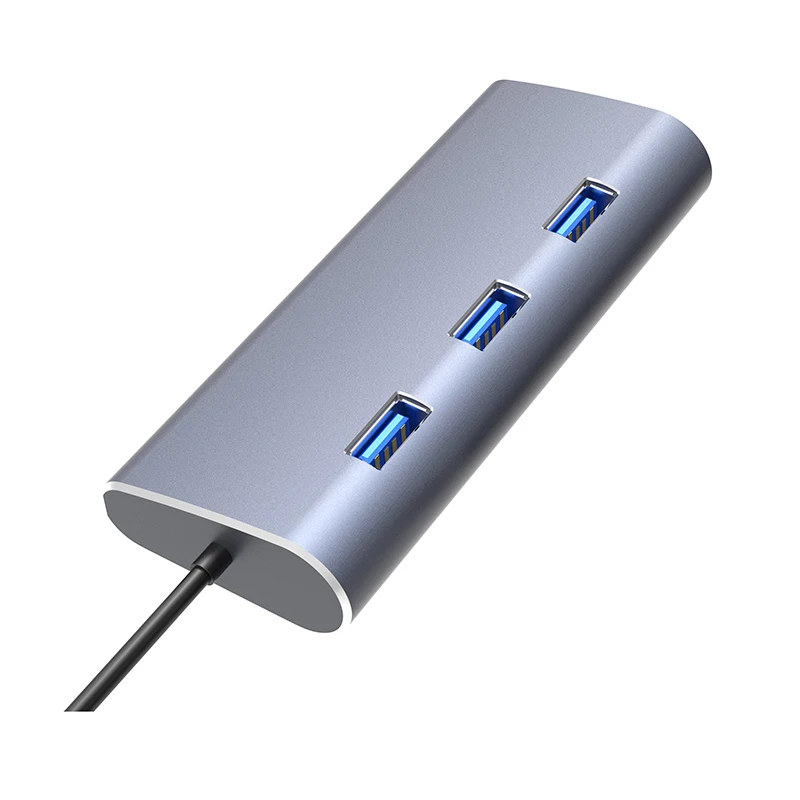 Концентратор USB Type C USB-C к HDMI 4K Gigabit Ethernet RJ45 USB 3,0 SD TF кардридер PD сплиттер адаптер для MacBook Air Pro