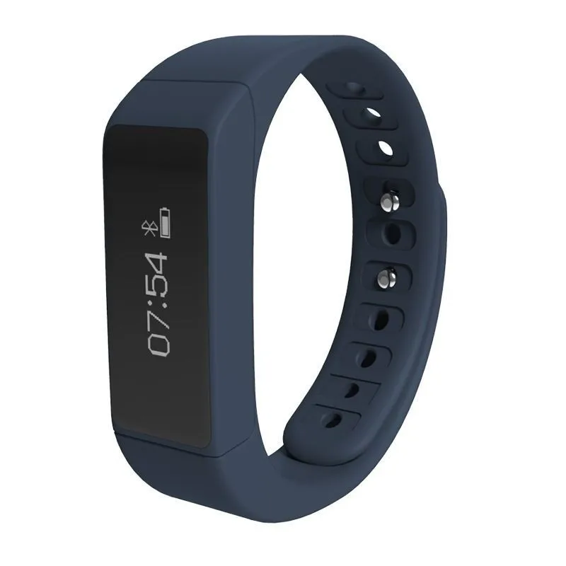 I5 Plus умный браслет Мульти-Спорт Запись Мониторинг сна IP65 водонепроницаемый - Цвет: Blue