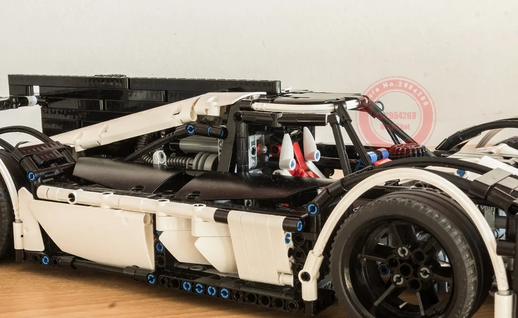 MOC-5530 Гибридный супер гоночный технология модель строительные блоки игрушки DIY день рождения подарки для детей Рождество