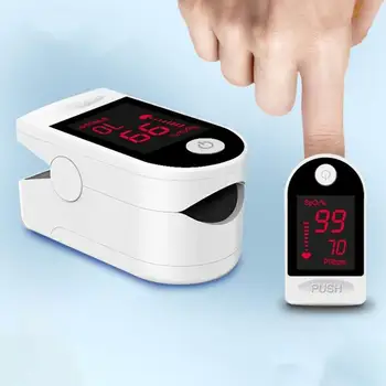 

Finger Oximeter Fingertip Pulsoximeter Medical Equipment Full Screen Heart Rate Spo2 PR Pulse Oximeter