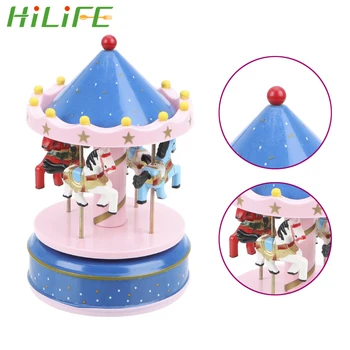 

HILIFE Music Boxes Merry-go-round music boxes Kid Toy Christmas Wedding Birthday Gift Home Decoration Carousel Box