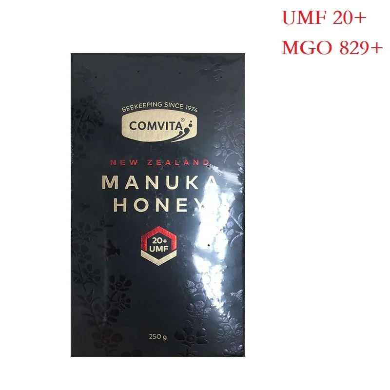 Подлинная Новая Зеландия Comvita Manuka Honey UMF20 + MGO829 250 г для пищеварительного иммунного