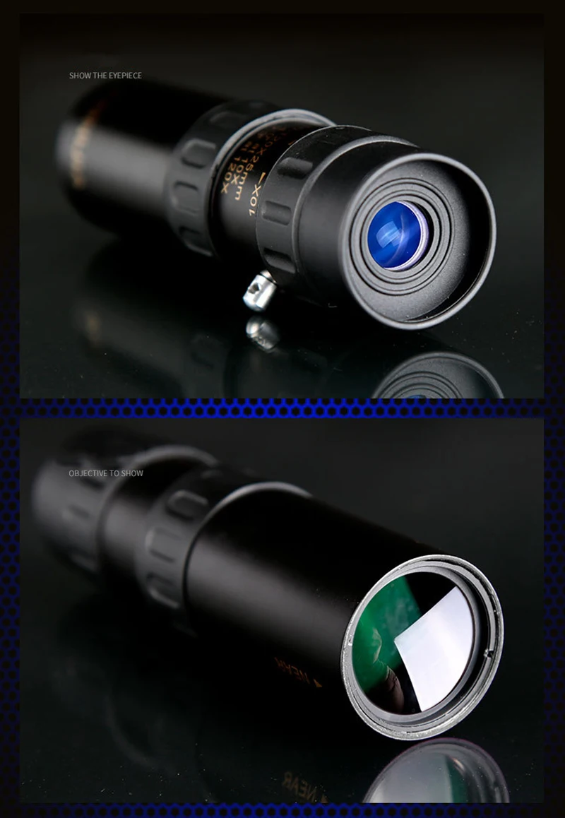 10-30x25 Zoom Phone Lens Camera Telephoto Monocular Telescope Lens SelfieTripod For All Smartphones Adjustable Cell Phone Lenses