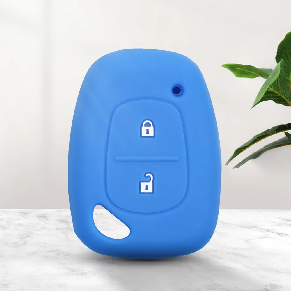 KEYYOU 10 шт. силиконовых кейсов автомобильный чехол для брелка с ключом для Renault Vivaro Movano traffic, Master Kangoo для Nissan Opel
