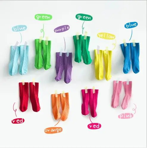 1 пара детские чулки из чесаного хлопка | Мать и ребенок