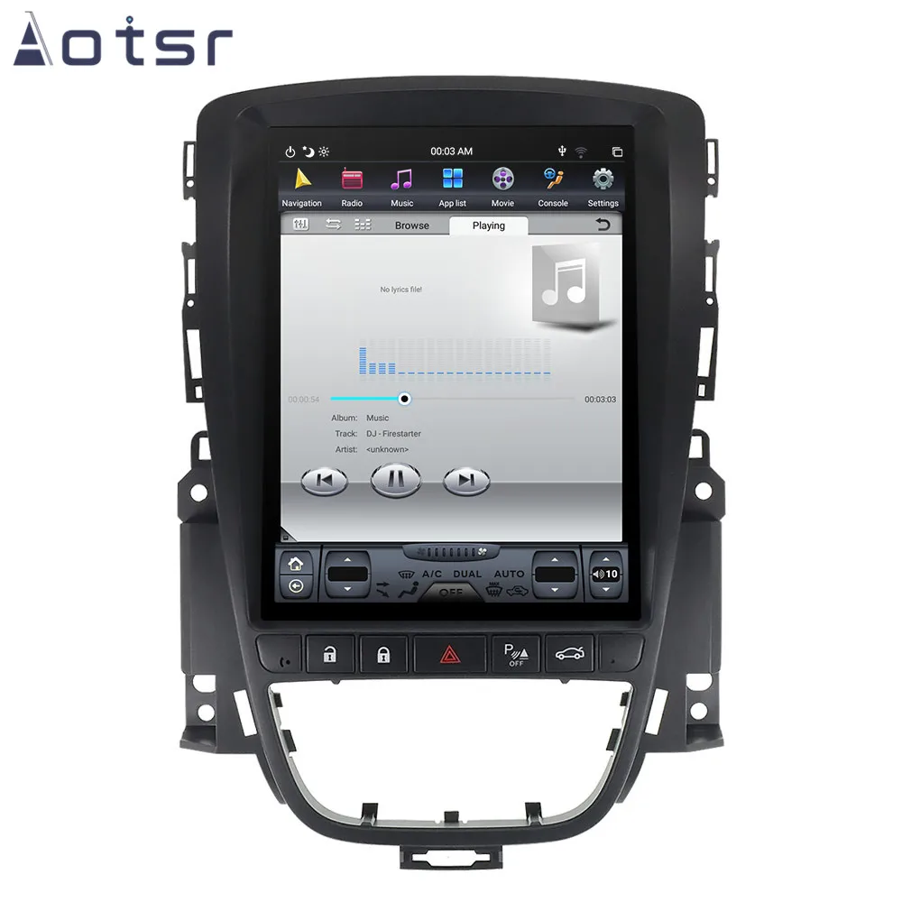 Discount Tesla style px6 Android 8.1 4+64G Car DVD Player GPS Navigation For Buick lacrosse 2015+headunit multimedia audio radio recorder 8