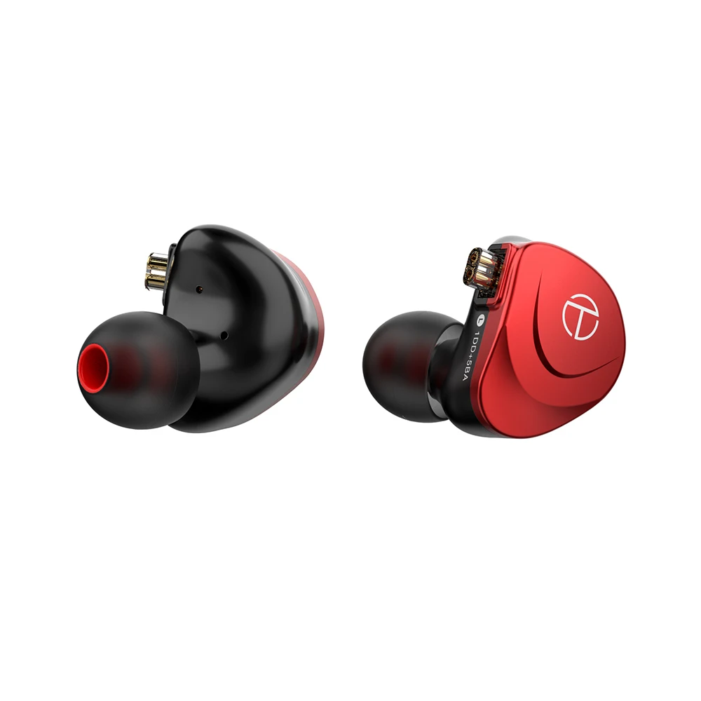 TRN V90S 5BA+1DD In Ear Earphone Metal Headset