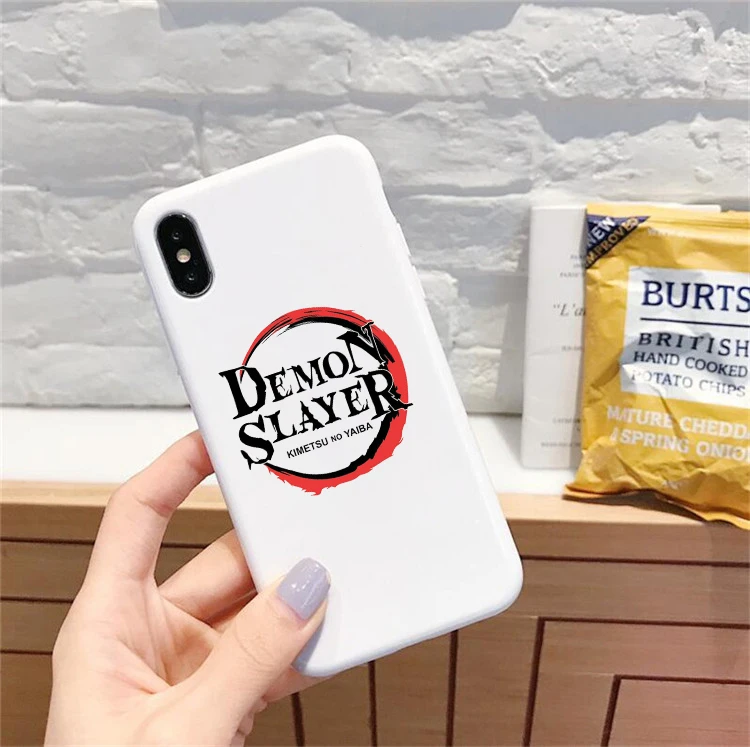 BHSR-23957 Kamado Nezuko Kimetsu no Yaiba Demon Slayer TPU цветной мягкий чехол для телефона iphone 6/6s 7/8, 7 Plus/8 Plus, X, XS i11 i11pro - Цвет: BHSR-23957