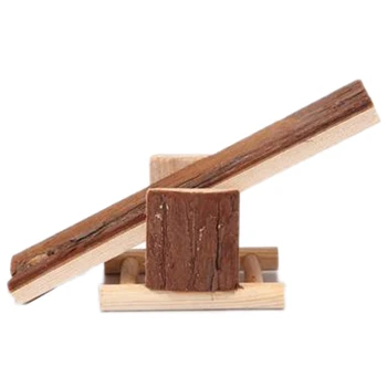 

Natural Wood Hamster Seesaw