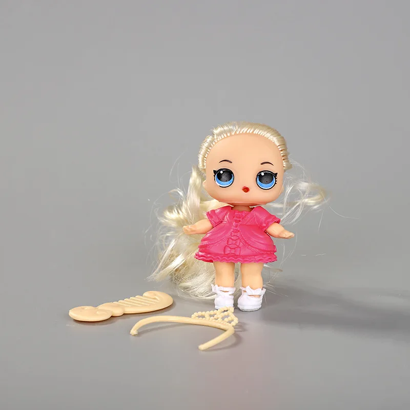 6 шт./лот куклы для девочек фигурки 7 см детские игрушки стимуляторы пластиковая