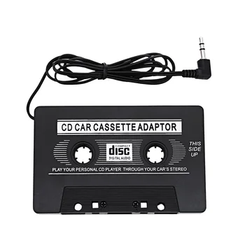 

Universal Car Cassette Tape Adapter Cassette Mp3 Player Converter 3.5mm Jack Plug For iPod iPhone AUX Cable CD Player TXTB1