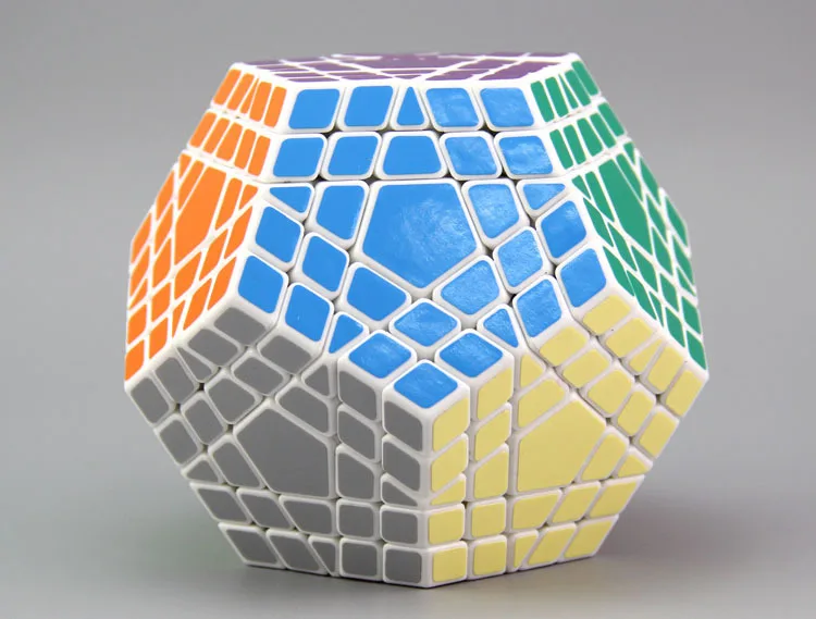 Кэтрин пять-заказать пять Magic Cube Белый двенадцать поверхности тела пять, волшебный куб, Обучающие гладкой игры только в том случае, игрушка