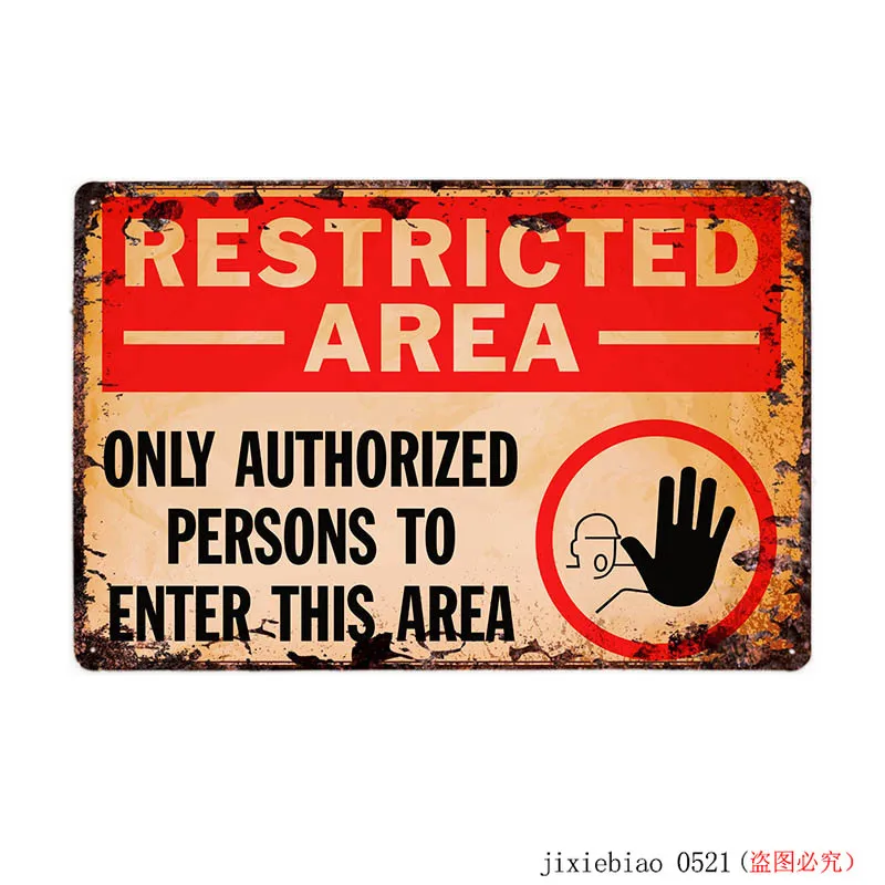 Предупреждение Area 51-металлическая жестяная вывеска НЛО Винтаж стенные бляшки Искусство Плакат Украшение картина домашний декор 20x30 см