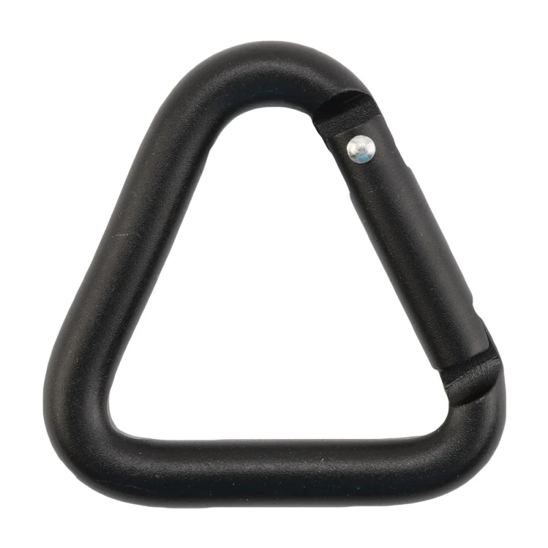 

Outdoor Camping Hike Mount Carabiner Triangle Kettle Buckle Snap Carabiner Clip Keychain Sturdy Locking Carabiner Travel Kit