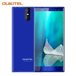 Мобильный телефон OUKITEL K3 Pro 4G 5,5 дюймов 6000 мАч 4 Гб ОЗУ 64 Гб ПЗУ 13 МП + 2 Мп двойная задняя фронтальная камера мобильный телефон