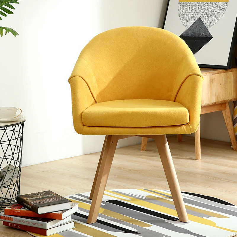Nordic Modern Simple Office Chair backrest chair office furniture Light Luxurious Artificial Leather Cadeira
