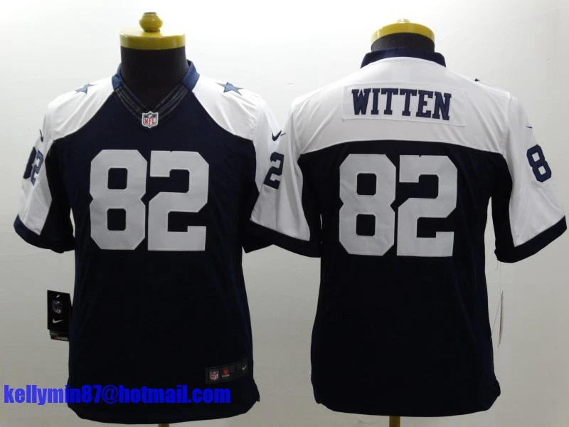 Небесно-голубой Stitiched, Dallas s, Tony Romo, Emmitt Smith, Cole besley, Sean Lee, Jason Witten, Ezekiel Elliott, для молодежи, детский трикотаж - Цвет: Небесно-голубой