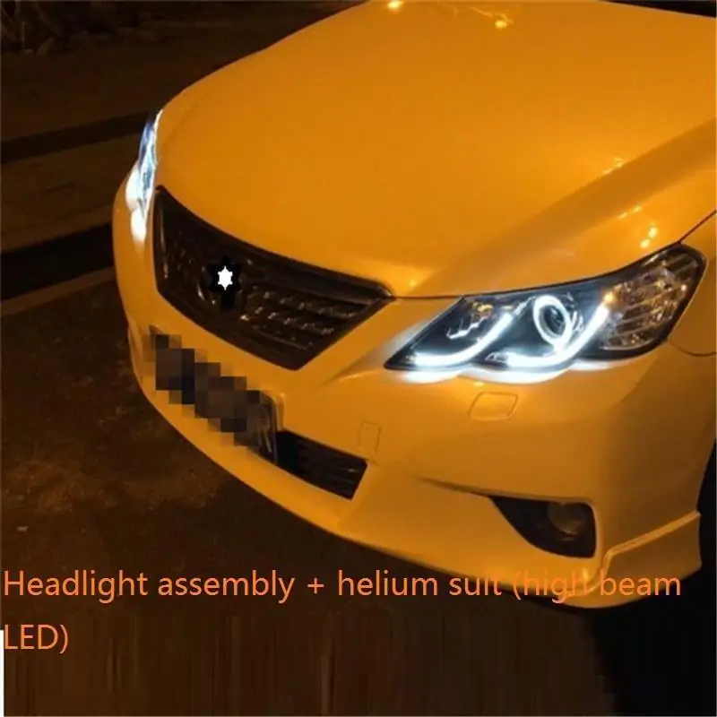 MODEL N Дневные ходовые автозапчасти Drl Luces Led Para Авто Cob фары Задние Автомобильные фары в сборе 10 11 12 13 для Toyota MARK X - Цвет: MODEL N