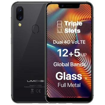 

UMIDIGI A3 PRO Smartphone 3GB RAM 16GB 32GB ROM 5.7" MT6739 Quad Core Android 8.1 12MP+8MP 3300mAh Face Dual 4G Mobile Phone