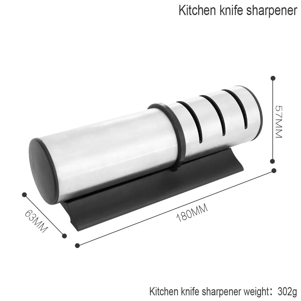 Высокое качество, набор ножей из нержавеющей стали, инструмент для приготовления пищи, японский кухонный нож, очень острый Кливер, суши, сантоку, шеф-повара, кухонные ножи - Цвет: Knife Sharpener