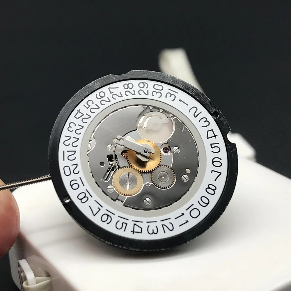 Swiss Parts Ronda 515.24h Gmt Quartz Watch Movement 515h One Jewel Functional Datewheel