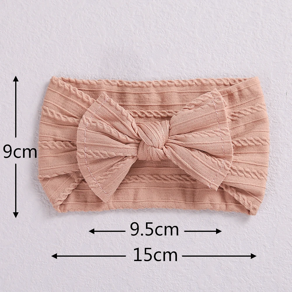 baby accessories store near me	 Cable Knitting Baby Girl Headband Material Nylon Bows Child Turban Newborn Baby Girl Hair Ribbon Accessories Headwear Headwraps baby accessories doll	