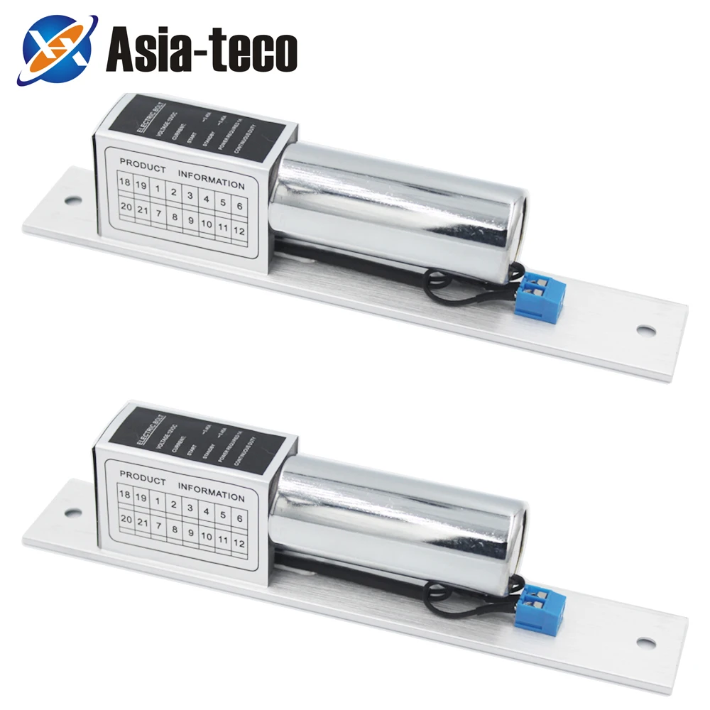 LUCKING дверь 2 шт из нержавеющей стали DC 12 V Fail безопасный простой Электрический болт дверной замок с шиповым соединением электронные умные