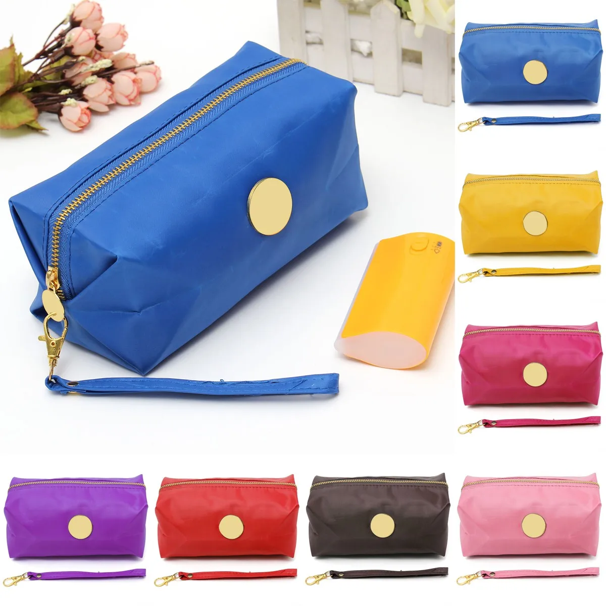 

Travel Toiletry Make Up Cosmetic pouch bag Clutch Handbag Purses Case Cosmetic Bag for Cosmetics Makeup Bag Organizer