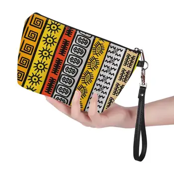 

THIKIN Classic African Style Cosmetic Bag Travel Organizer Case Women Makeup Box Lady Washing Toiletry Storage Bags 2020 New