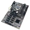 BTC 12 card 12GPU 12PCI-E mining board B250 MINING EXPERT B250-BTC B250 B250-12P PRO 12PCI LGA1151 DDR4 12 graphics motherboard