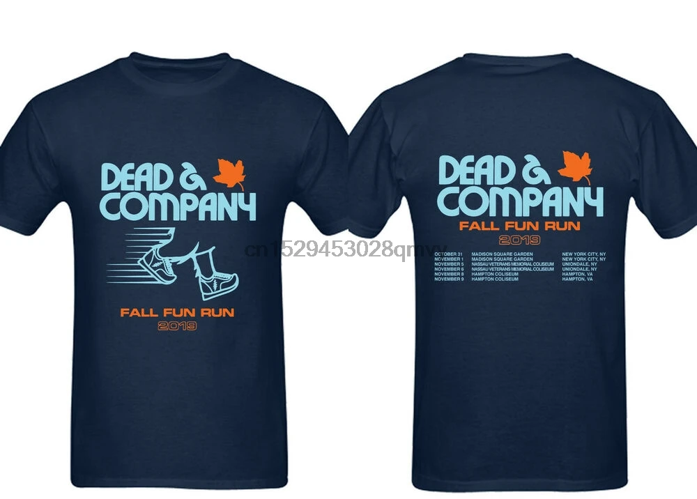 Футболка dead and company fall fun run с новыми датами 2019 |