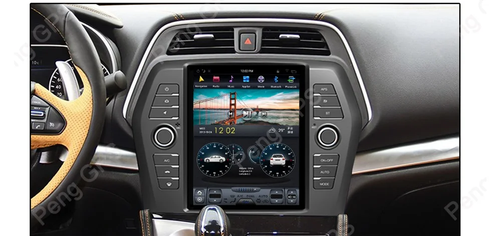 6 ядерный Android 8,1 Тесла вертикальный экран gps навигация для Nissan Maxima- аудио плеер 10," In-dash Carplay 1920*1080