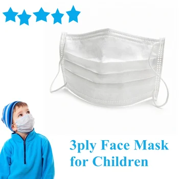 

Non-woven Disposable Kids Filter Mask Respirator Face Mouth Masks Anti Haze Anti Virtus PPEs Health Care Facial Cover