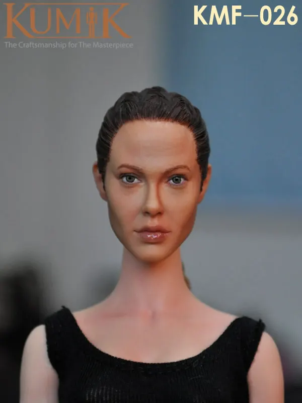 [ESTARTEK] Корейская кумик KMF026 1/6 Angelina Jolie Lora Croft Tomb Raider 1" Коллекционная фигурка для хобби подарок