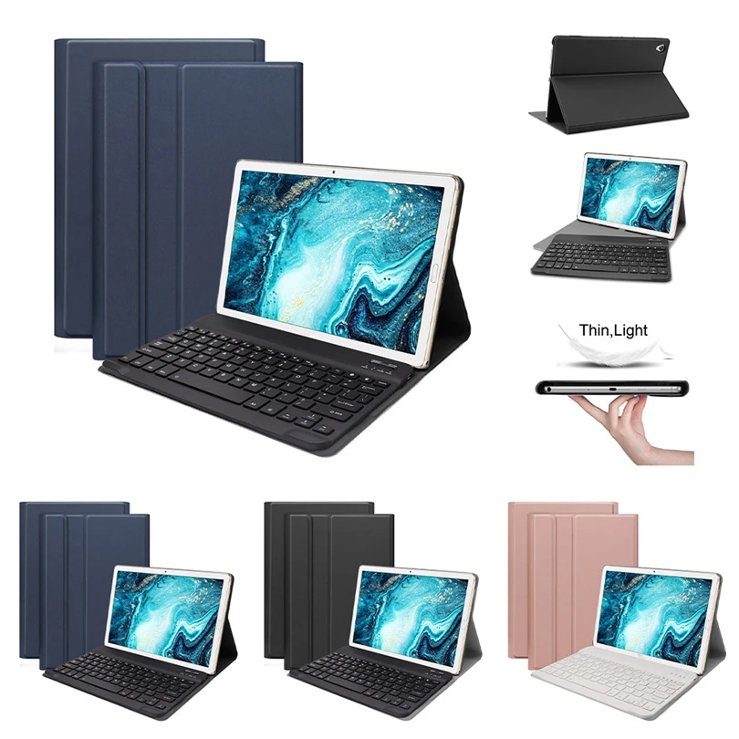 Чехол для huawei Mediapad M6 10,8 дюймов() с Bluetooth клавиатурой Стенд чехол для huawei M6 с Отделяемая клавиатура A40