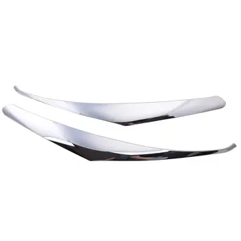 

1 Pair Chrome Car Headlight Lamp Eyebrow Molding Trim Cover Fit for Honda Accord 2008 2009 2010 2011 2012